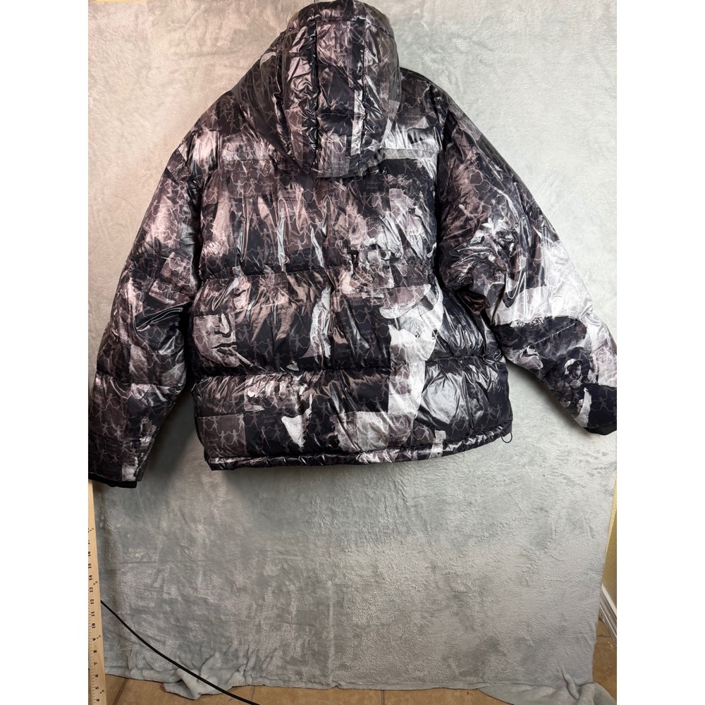 PUMA x KidSuper AOP Jacket Mens XL Black RDS Down Puffer Packable MSRP 400 NWT - Picture 9 of 11
